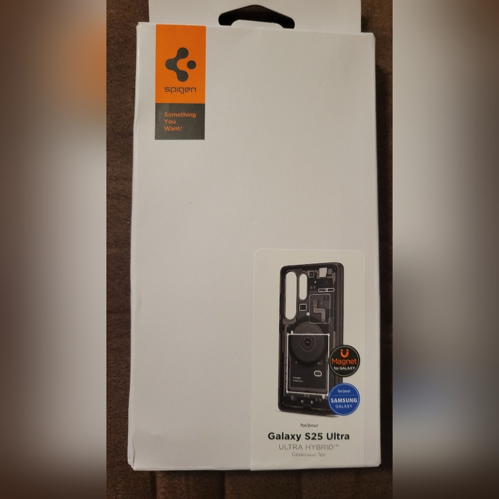 Spigen Black Galaxy S25 Ultra Case
